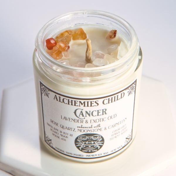 Cancer Zodiac Candle