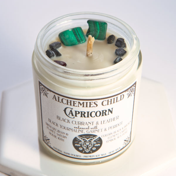 Capricorn Zodiac Candle