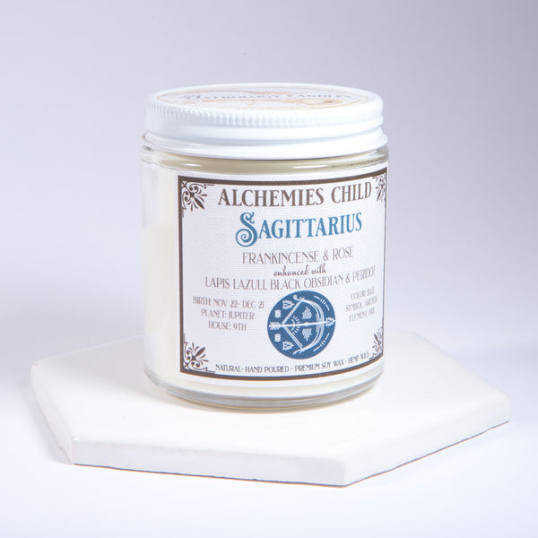 Sagittarius Zodiac Candle