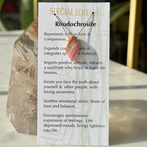 Rhodochrosite Special Edition