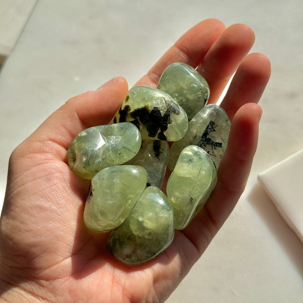 Prehnite Tumbles