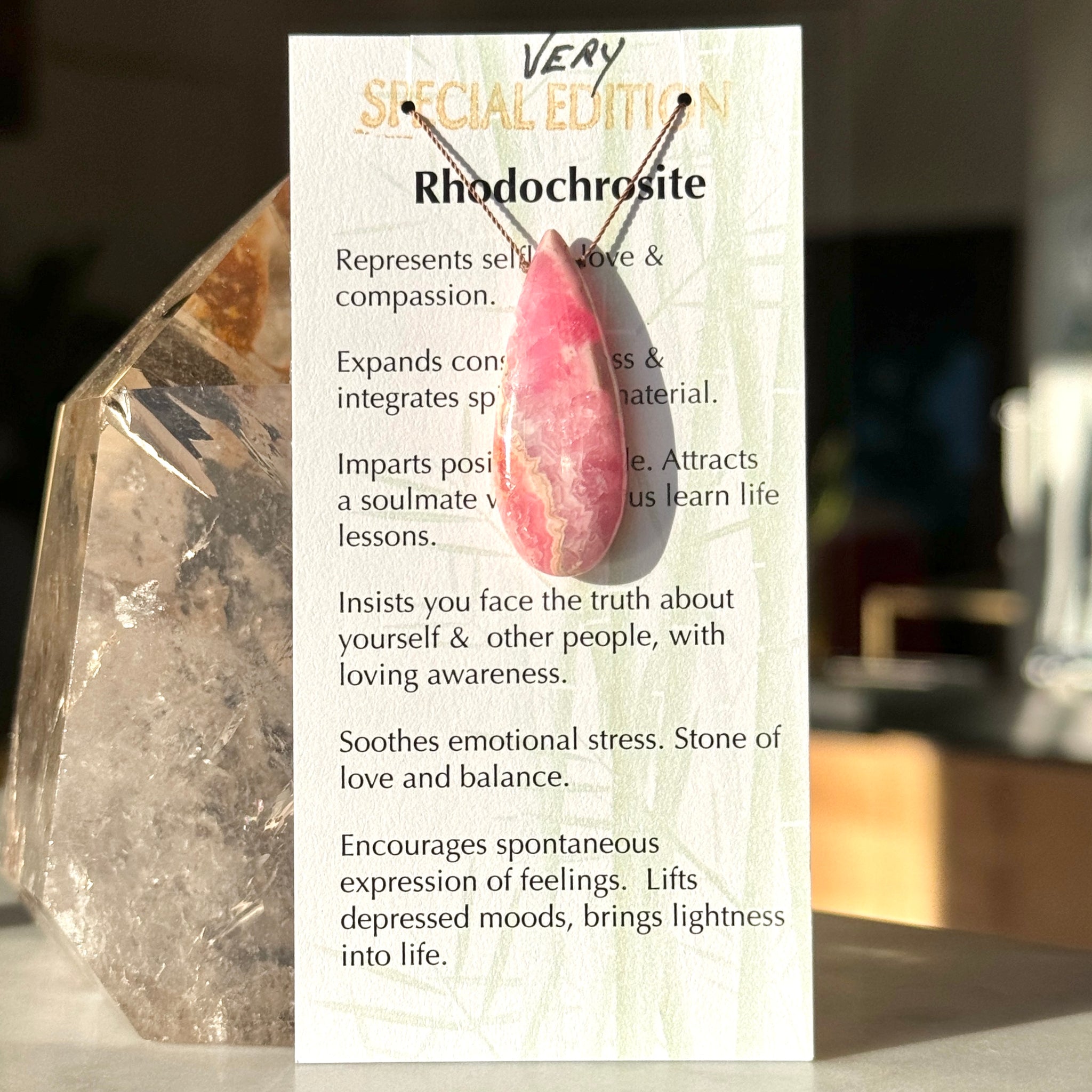 Rhodochrosite Very Special Edition