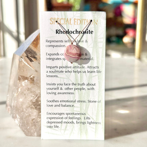 Rhodochrosite Special Edition