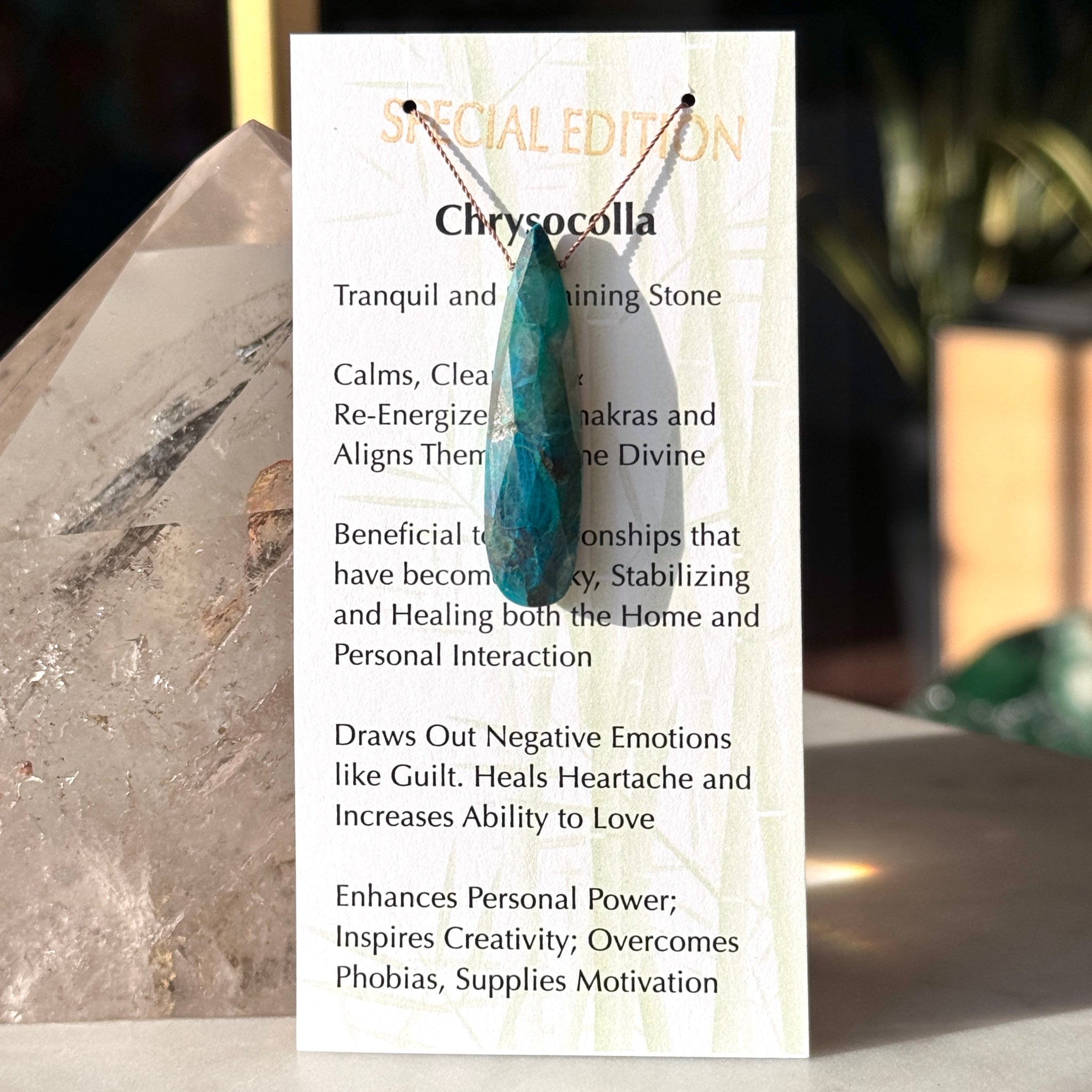 Chrysocolla Special Edition