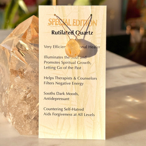 Rutilated Quartz Special Edition