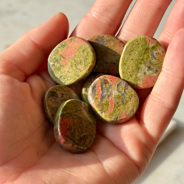 Unakite Coins