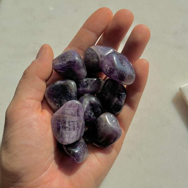 Zambia Amethyst Tumbles