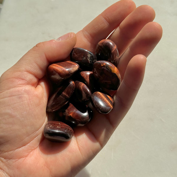 Red Tiger Eye Tumbles