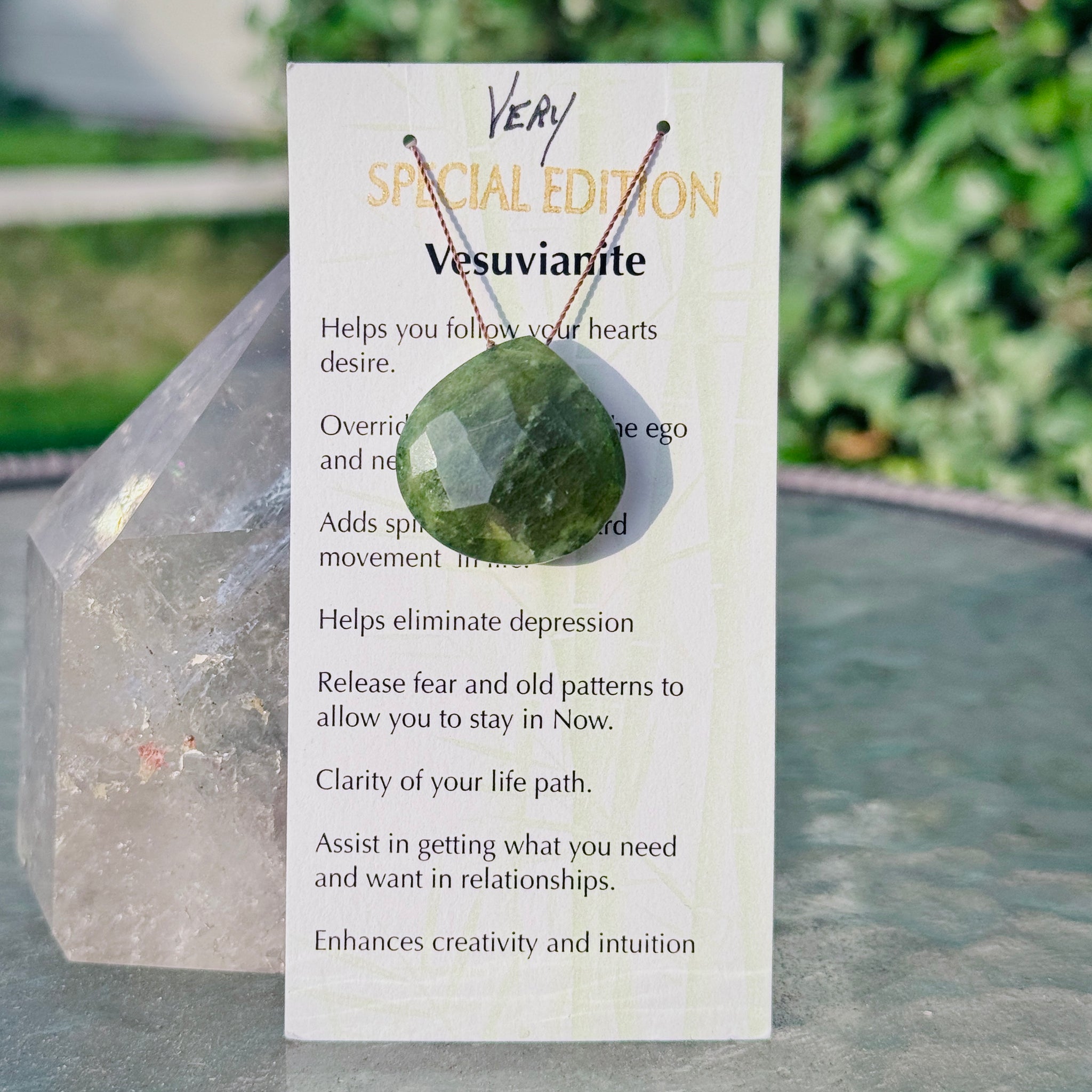 Vesuvianite Very Special Edition