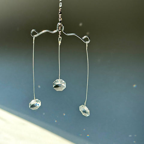 Mini Mobile Clear Swarovski Octagon 15ml  Contemporary Triplett