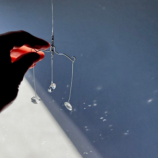 Mini Mobile Clear Swarovski Octagon 15ml  Contemporary Triplett