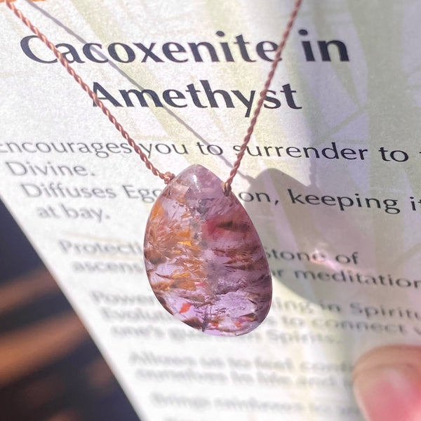 Cacoxenite in Amethyst Special Edition