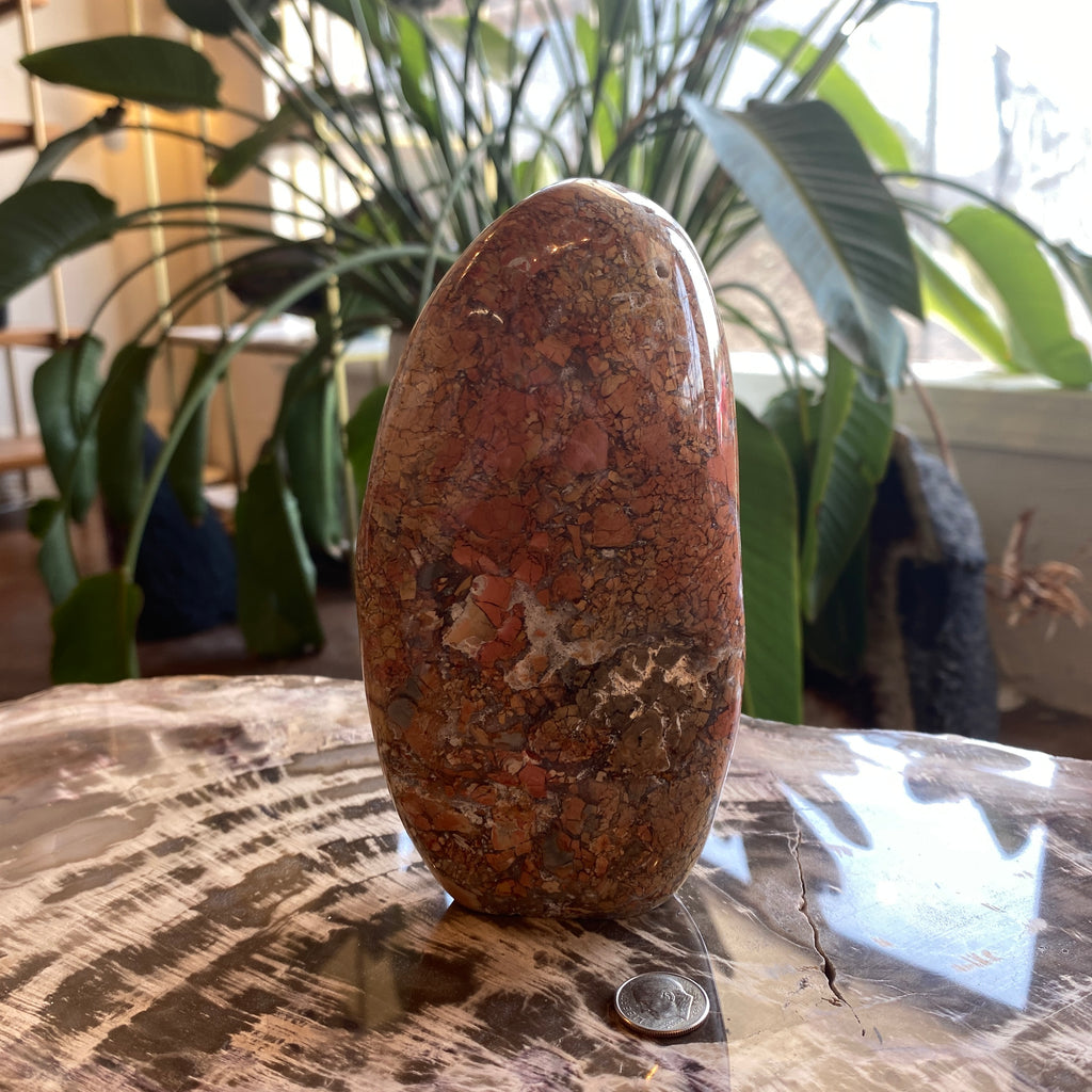 Ibis Jasper Freeform polish A – Crystal Works Austin