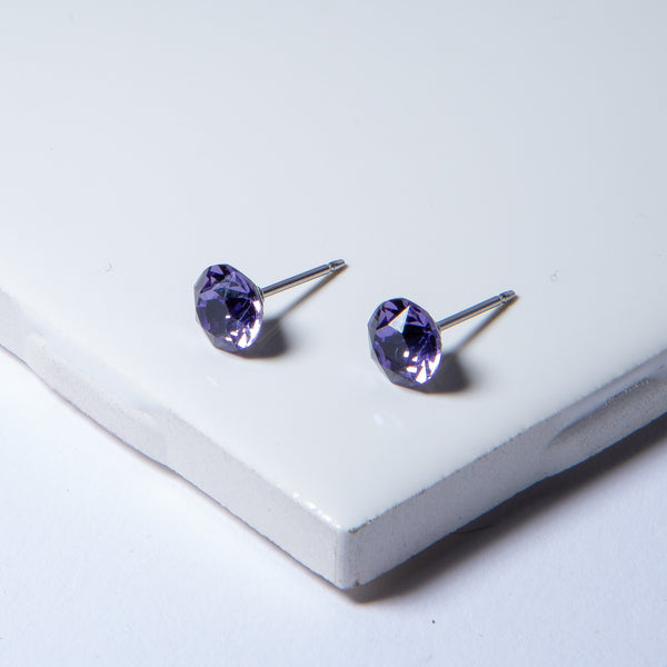 Stud Earring (X Large, Round)