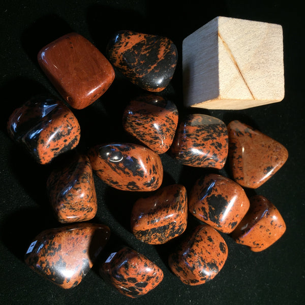 Mahogany Obsidian Tumbles