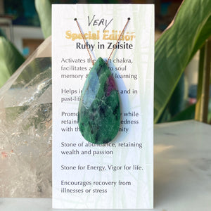 Ruby in Zoisite Very Special Edition