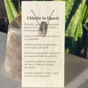 Chlorite in Quartz